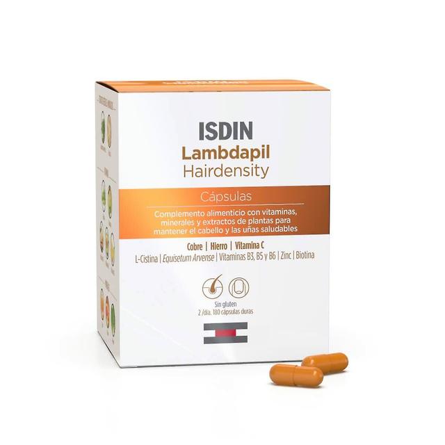 Hair Loss Food Supplement Isdin Lambdapil 180 Capsules on Productcaster.