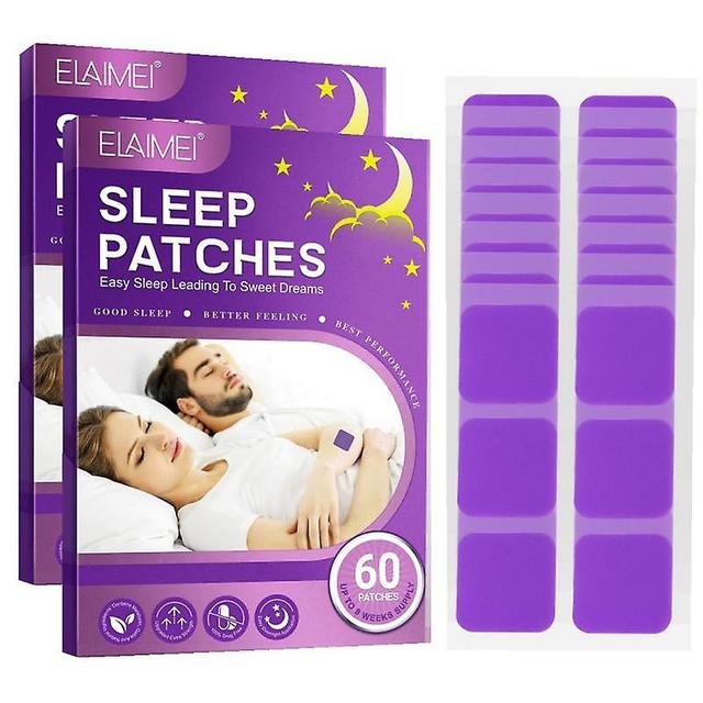 120 Patchs Naturel À Base De Plantes Aide Au Sommeil Réparateur Patch Améliorer L’insomnie Réveil on Productcaster.