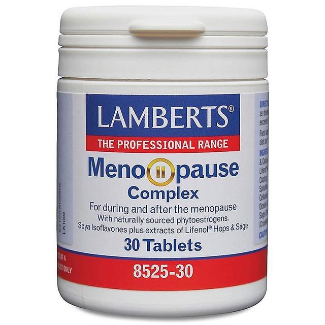 Lamberts Menopause Complex Tablets 30 (8525-30) on Productcaster.