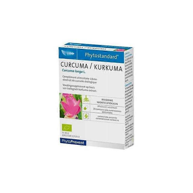 Pileje phytostandard curcuma 20 capsules on Productcaster.