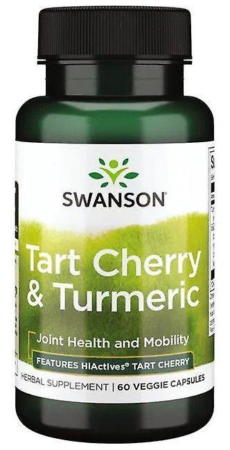 Swanson Tart Cherry & Turmeric 60 vcaps on Productcaster.