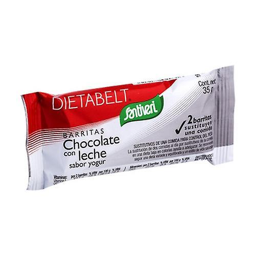 Santiveri Dietabelt Yogurt-flavored milk chocolate bar 1 bar of 35g (Yogurt) on Productcaster.