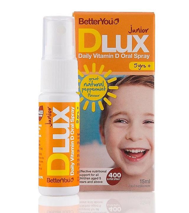 Better You BetterYou, DLux Junior Vitamina D Spray Orale, 15ml on Productcaster.