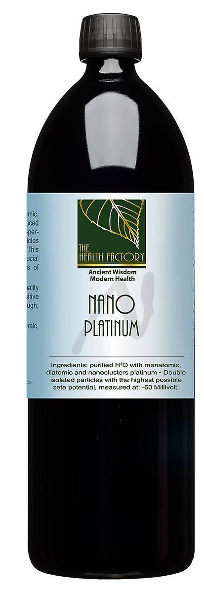 The Health Factory Die Gesundheitsfabrik Nano-Platin 1 litre on Productcaster.