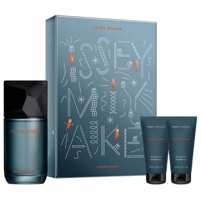 Men's Perfume Set Issey Miyake Fusion d'Issey 3 Pieces on Productcaster.