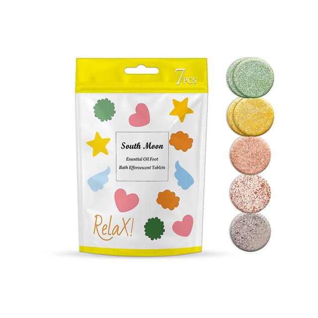 Qian South Moon Essential Oil Foot Bath Effervescent Tablets Helps Sleep, Repels Cold And Dispels Wet Body Foot Bath Tablets Body Shaping Foot Bath... on Productcaster.