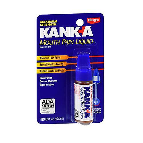 Kanka Kank-A Mouth Pain Liquid Professional Strength, 0,33 oz (Paquet de 1) on Productcaster.