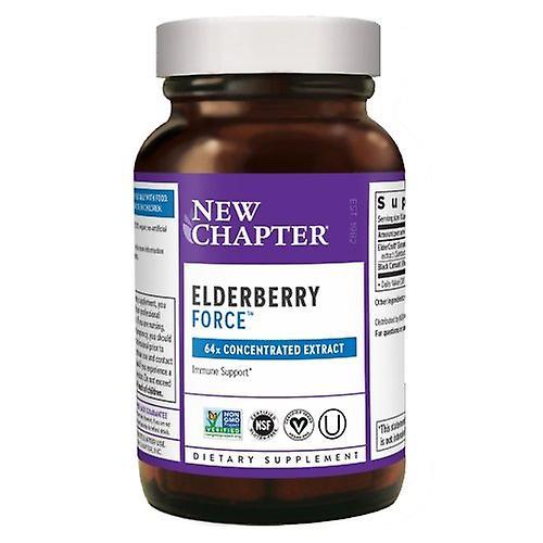 New Chapter Elderberry Force, 60 Veg Caps (Pack of 1) on Productcaster.