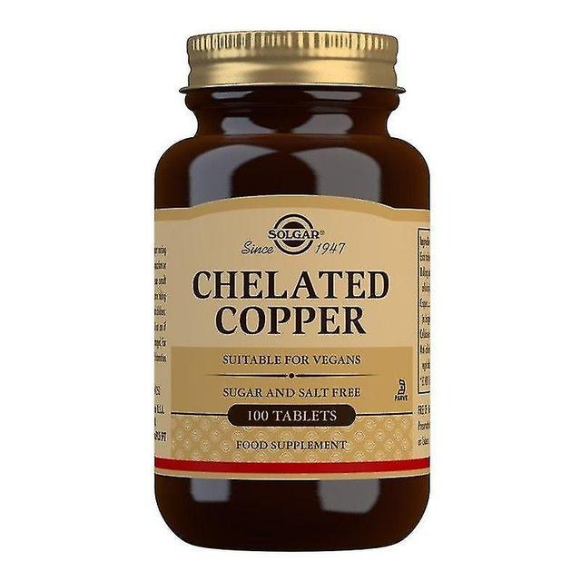 Chelated Copper Tablets 100 (12537063) on Productcaster.