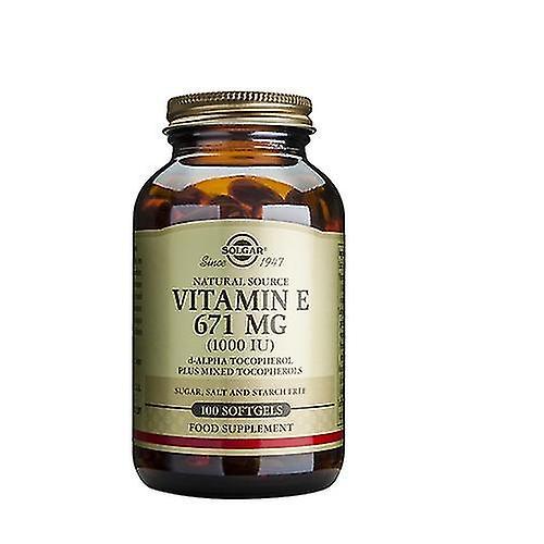 Natural Source Vitamin E 671 Mg (1000 Iu) 100 Softgels on Productcaster.