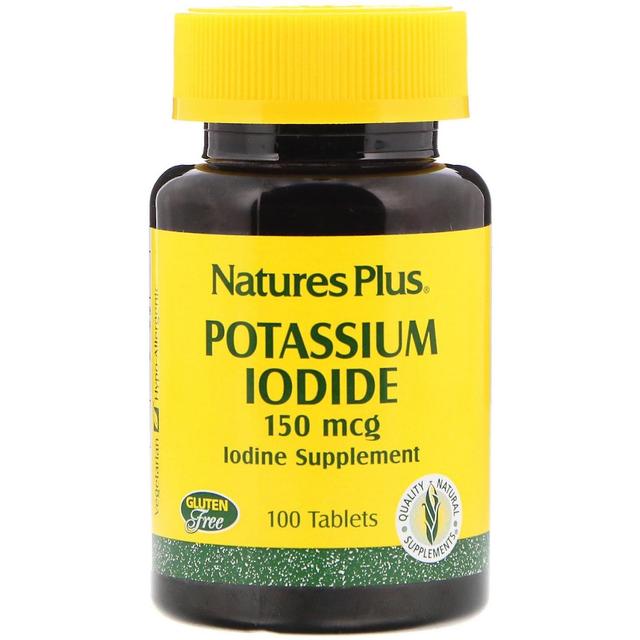 Nature's Plus, Potassium Iodide, 150 mcg, 100 Tablets on Productcaster.