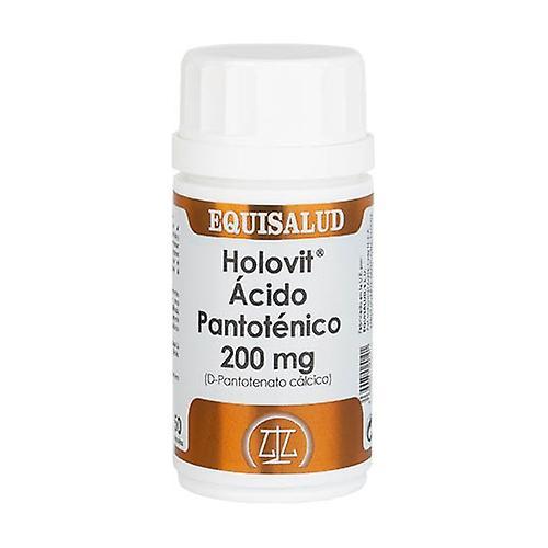 Equisalud Holovit Pantothenic Acid 50 capsules of 200mg on Productcaster.