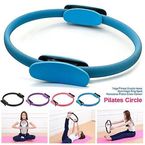 Pilates Circle Yoga Fitness Yoga Circle Crescent Handle Pilates Circle Yoga Lovers Pilates Circle blue on Productcaster.