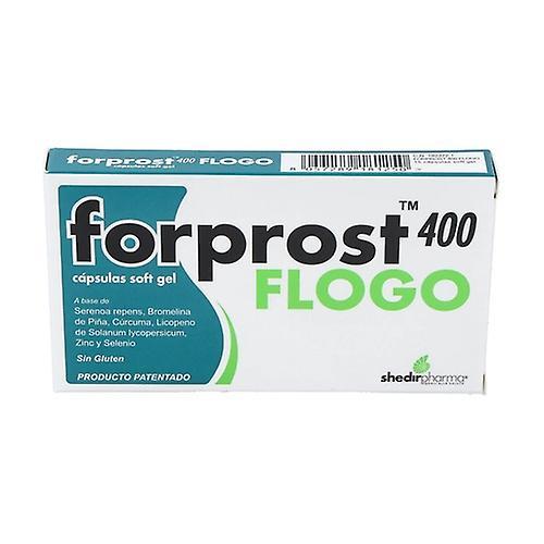 Shedir Pharma Forprost 400 flogo prostate health 15 softgels on Productcaster.