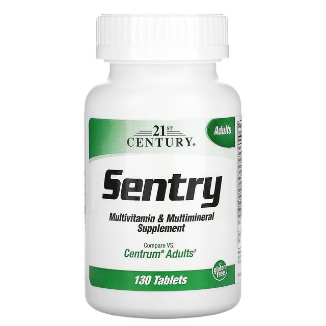 21st Century, Sentry, Erwachsene Multivitamin & Multimineral Supplement, 130 Tabletten on Productcaster.