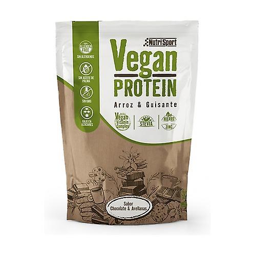 Nutrisport Choco a lieskový oriešok vegánsky proteín 468g on Productcaster.