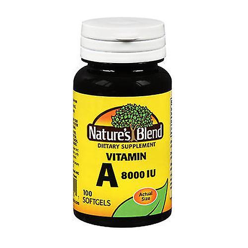 Nature's Blend Nature'S Blend Vitamin A Softgels,8000 IE,100 Caps (Packung mit 1) on Productcaster.