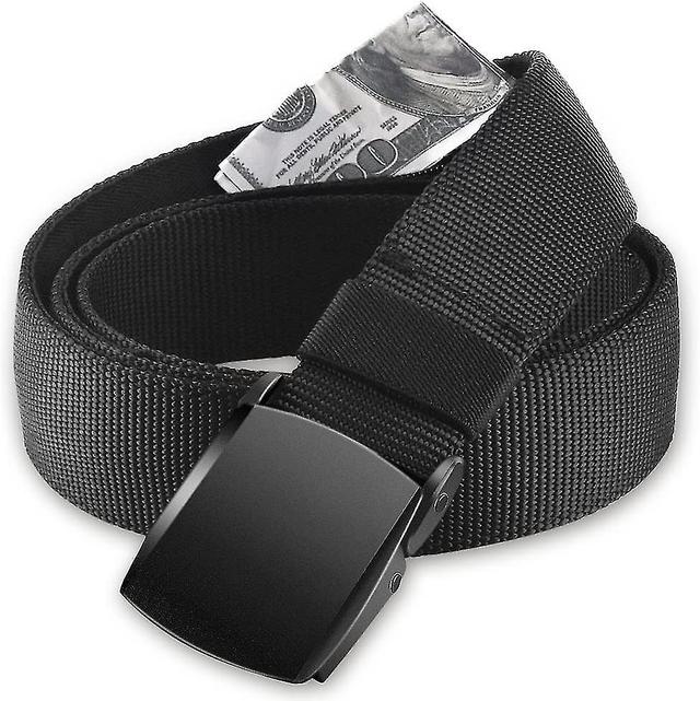 Dww-2pcs Ceinture De Voyage Porte-monnaie, Portefeuille Antivol Dote D'une Poche Secret Fermeture Et Boucle En Mtal Idal Pour Une Meilleure Scurit En on Productcaster.