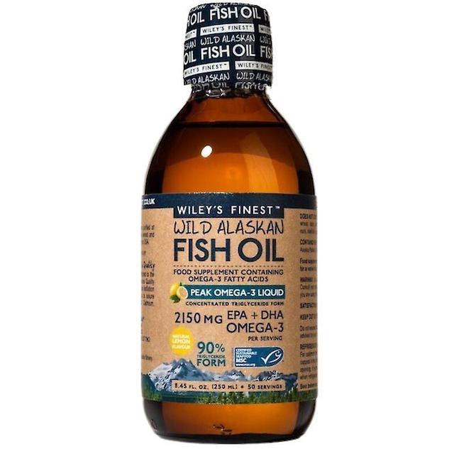 Wileys Finest Wiley's Finest Peak Omega-3 Liquid 2150mg EPA & DHA 250ml on Productcaster.