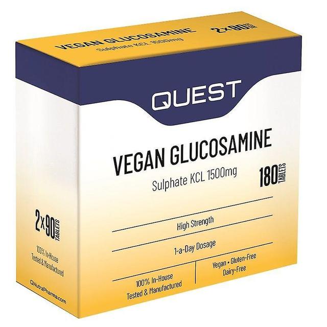 Quest Vitamins Quest vitamíny Glukosamín sulfát 1500mg (Twin Pack 2X90) karty 180 (P606646) on Productcaster.