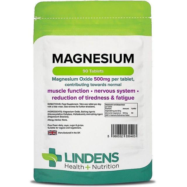 Lindens Magnesio (MgO 500mg) Compresse 90 (403) on Productcaster.