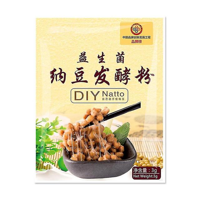 3g Diy Natto Powder Bacillus Subtilis Nattokinase Agent Edible Food Supplies For Making Sticky Ferme on Productcaster.