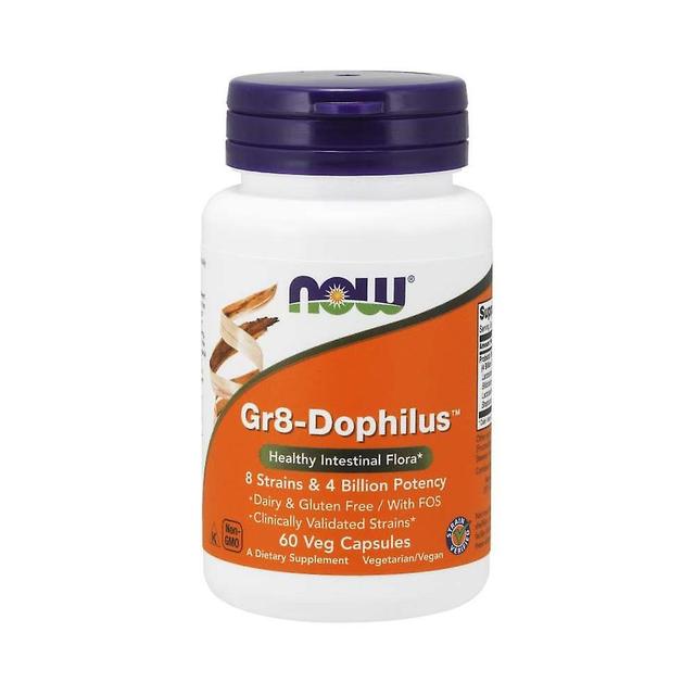 NOW Foods gr8-dophilus probiotic (60 capsules) 4182 on Productcaster.