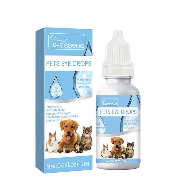 Antiseptische Augentropfen 12ml für Hunde Katze Reptilien Vieh Nicht reizend on Productcaster.