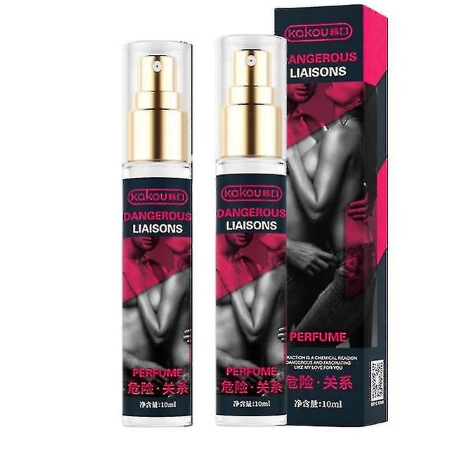 2pcs 100% Sex Pheromone Intimate Partner Perfume Spray For Women on Productcaster.