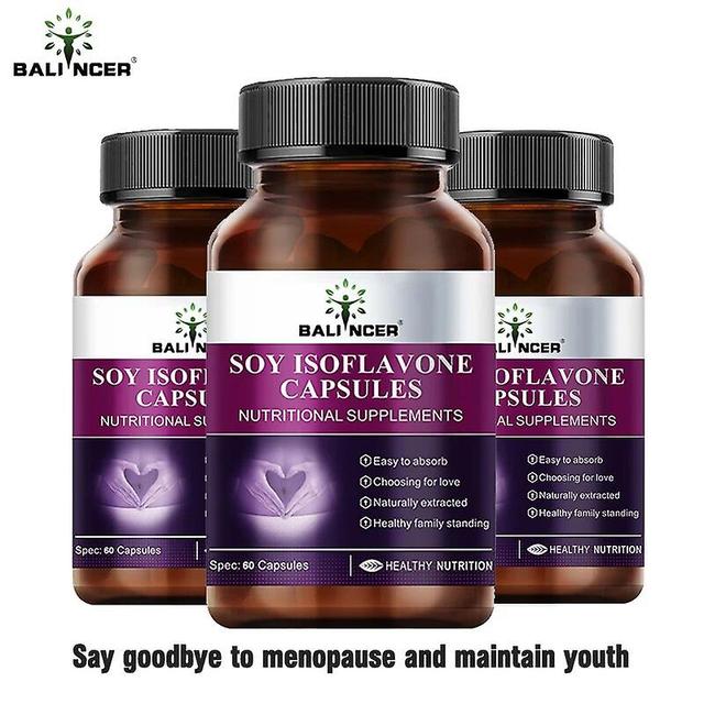 Vorallme Balincer Soy Isoflavone Capsules Health Supplement for Irritability and Depression Supports Emotional Health for Women 2 bottles on Productcaster.