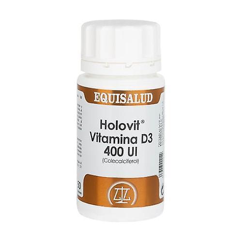 Equisalud Holovit Vitamin D3 400 IU 50 capsules on Productcaster.