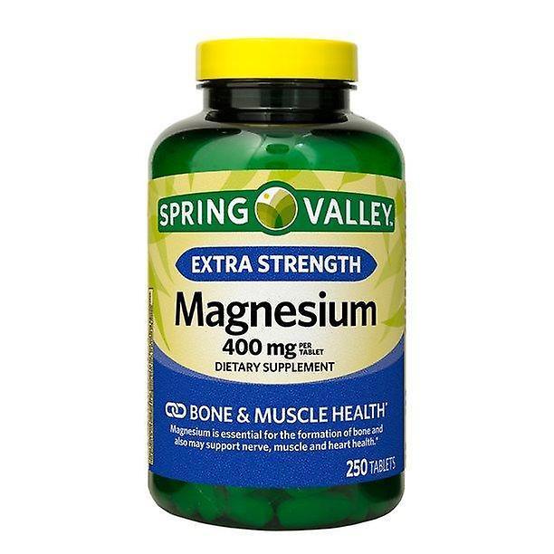 Spring valley magnesium dietary supplement caplets, 400mg, 250 count on Productcaster.