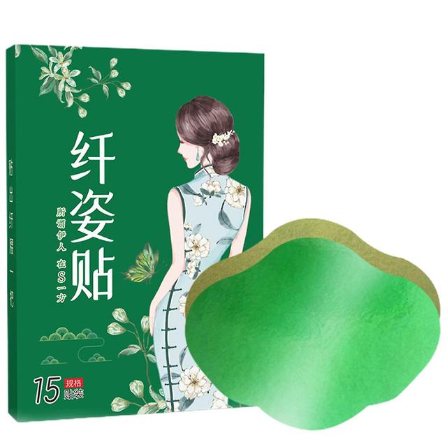 Navel Patches Stickers Wormwood Patch Natural Herb Belly Slimming Navel Paster on Productcaster.