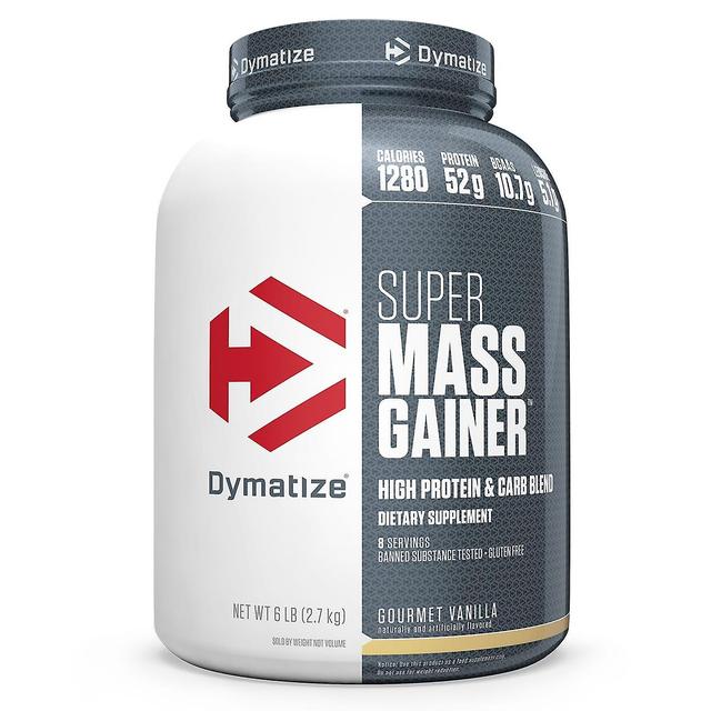 Dymatize, Super Mass Gainer, Vaniglia Gourmet, 2,7 kg (6 libbre) on Productcaster.