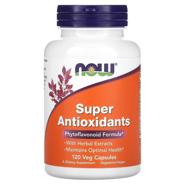 NOW Foods, Super Antioxidants, 120 Veg Capsules on Productcaster.