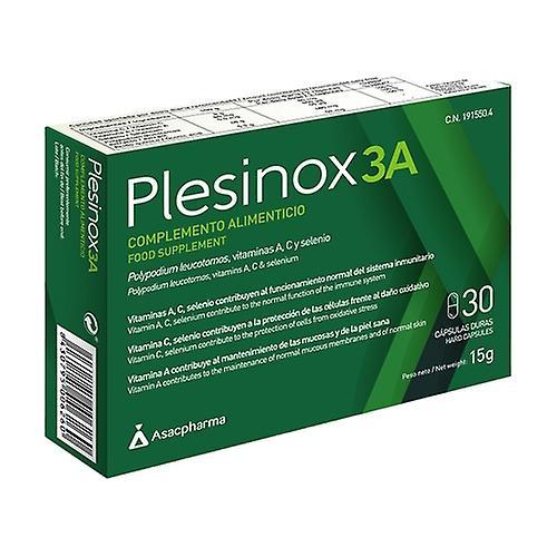 Asacpharma Plesinox 3a auttaa puolustuskykyäsi 60 kapselia 500 mg on Productcaster.