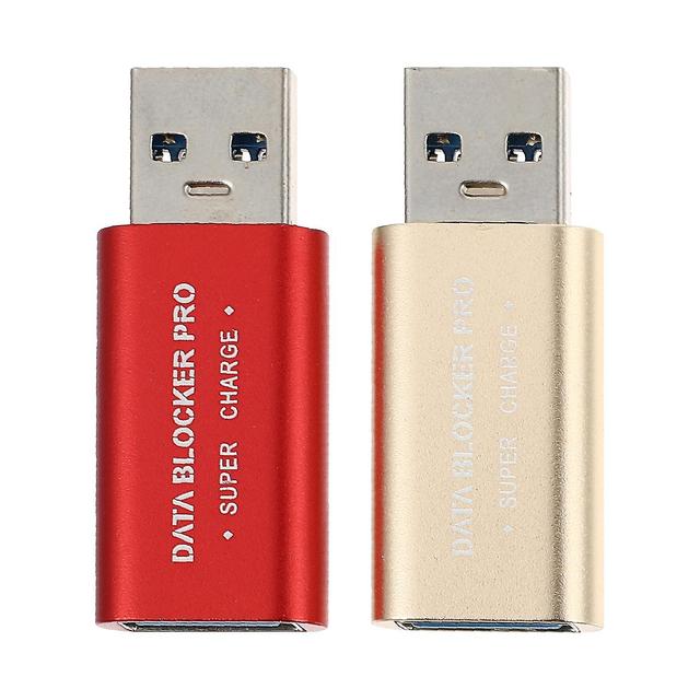 2pcs Usb Data Blocker Charge-only Usb Blocker Juice Jacking Prevention on Productcaster.