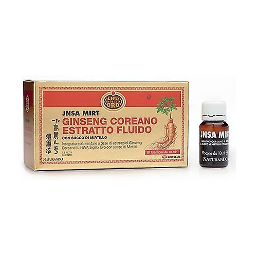 Naturando Jnsa Mirt Korean Ginseng IL HWA karpalomehulla 10 injektiopulloa 10 ml on Productcaster.