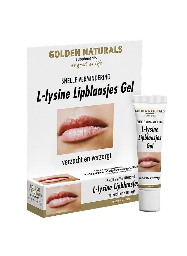 Golden Naturals Productos naturales L-lisina oro herpes labial Gel (15 ml) on Productcaster.