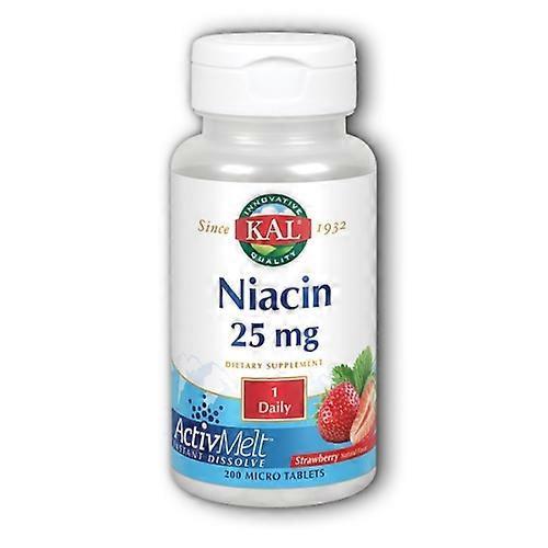 Kal niacin ActivMelt aardbei, 200 stuks (1 stuks) on Productcaster.