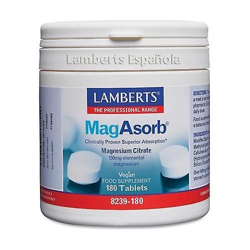 Lamberts MagAsorb 180 tabletter af 150mg on Productcaster.