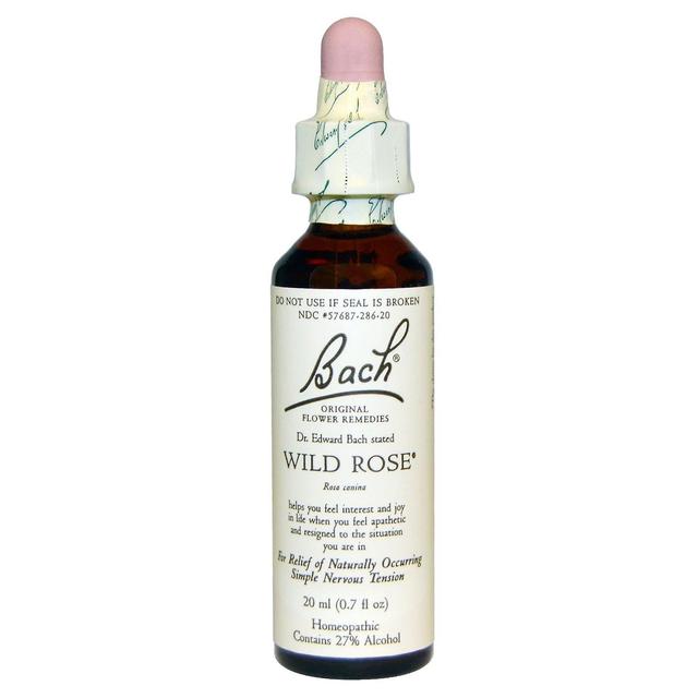 Bach Flower Bach Original Flower Remedies Wild Rose, 20ml on Productcaster.