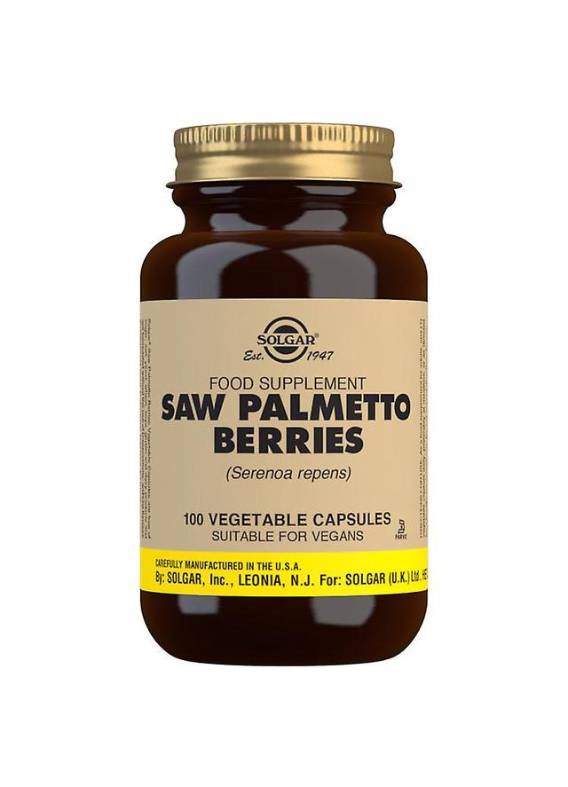 Solgar saw palmetto berries 100's on Productcaster.