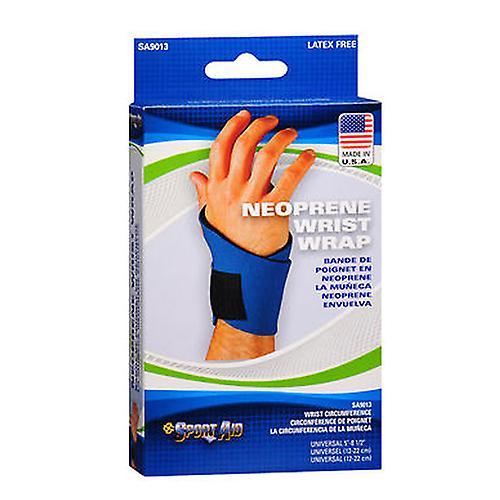 Scott Specialties Sportaid Wrist Brace Neoprene, Blue Universal 1 each (Pack of 1) on Productcaster.