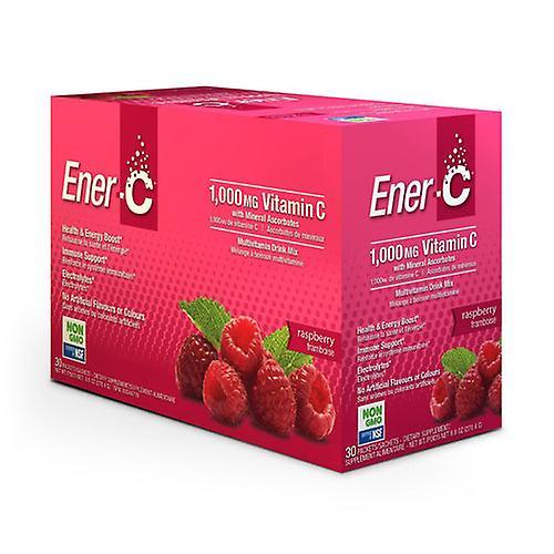 Ener-C,1,000 mg,Raspberry 30 Paquets (Paquet de 2) on Productcaster.