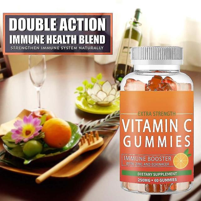 Gummy Vitamin C Gummy Supplement Vitamin C Gummy Bear Vitamin C Gummy Enhances Immunity And Strengthens Physical Fitness 1pc on Productcaster.