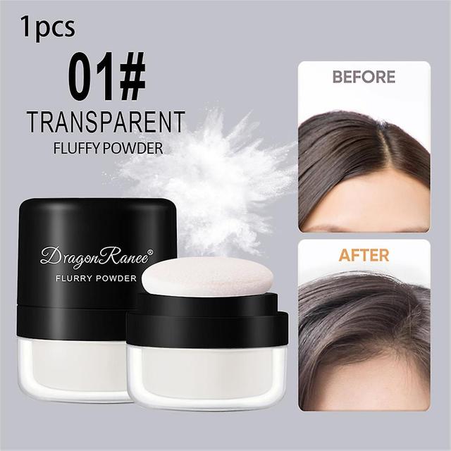 Dragon Ranee Black Pat Powder Bottle Hairline Powder Rich Hair Waterproof 01 on Productcaster.