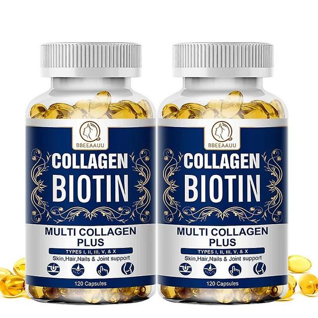 Hair Capsule Biotin for Hair Growth Karseell Collagen for Hair Firming Skin Care Replenishes Collagen Nails HealthTIB TIB . 2bottles x120pcs on Productcaster.