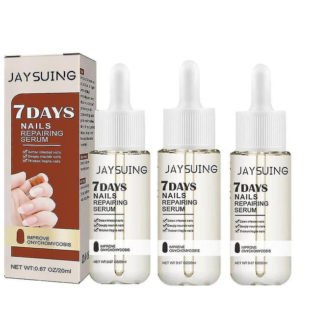 3pcs 7 Days Nail Growth And Strengthening Serum, Nail Growth And Strength Serum New on Productcaster.