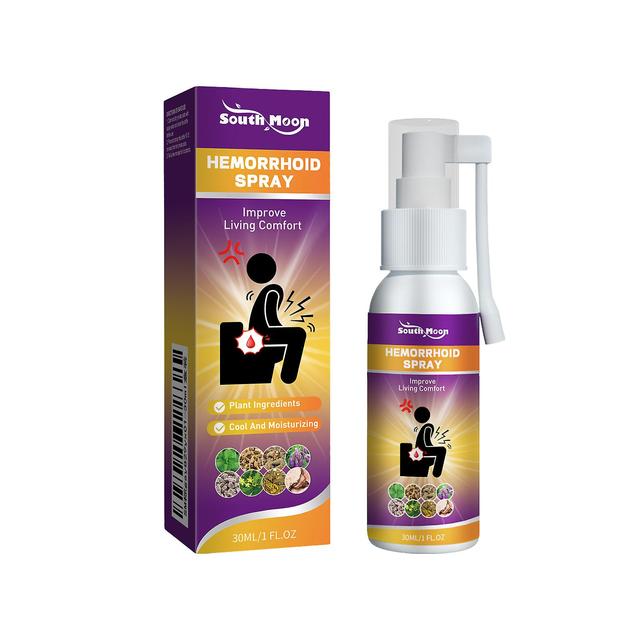 Hemorrhoids Spray, Natural Herbal Hemorrhoids Spray, Pain Relief, Itching, Anal Shu Spray, Internal And External Mixed Anal Shu Spray 30ml on Productcaster.